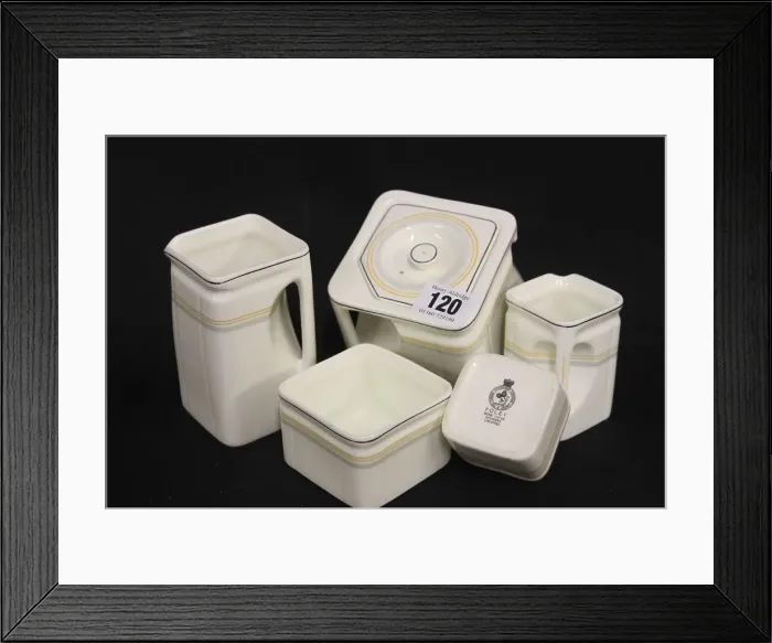 Framed Print : Captain John Treasure Jones Archive - Cunard crockery Framed Print : Captain John Treasure Jones Archive - Cunard crockery
