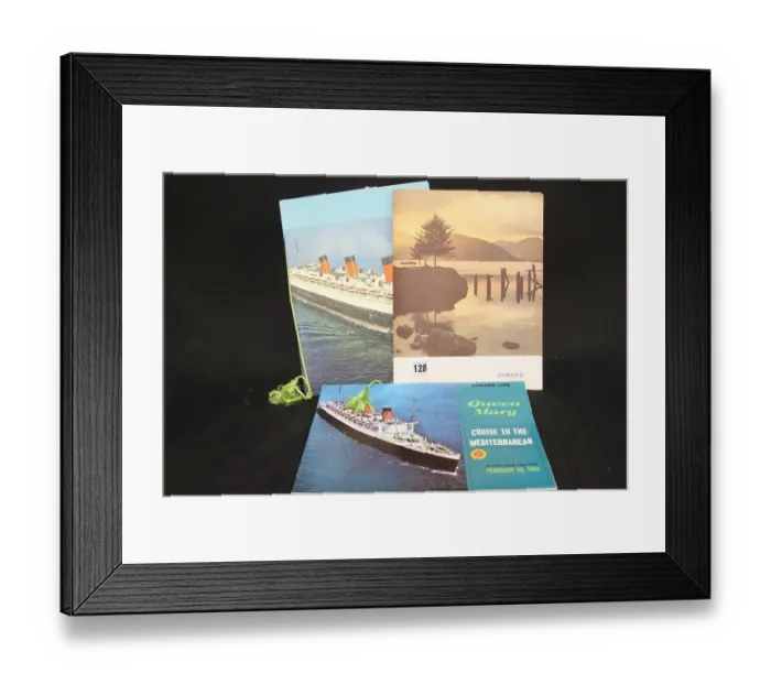 Framed Print : Captain John Treasure Jones Archive - souvenir brochures Framed Print : Captain John Treasure Jones Archive - souvenir brochures