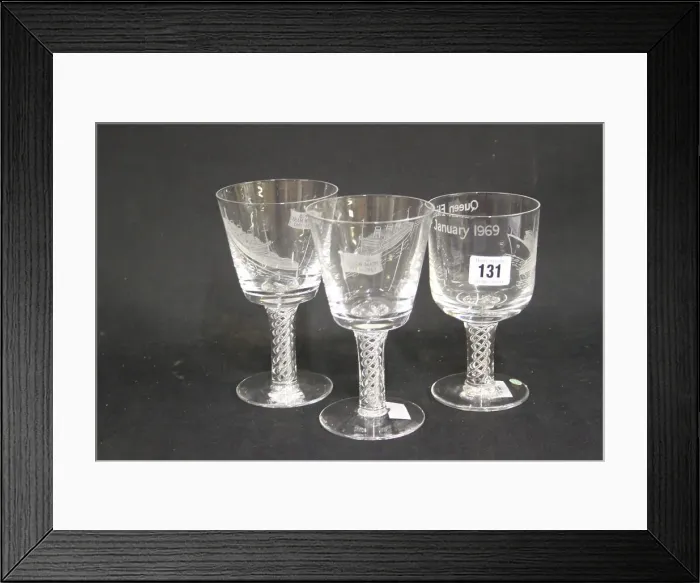 Framed Print : Captain John Treasure Jones Archive - glassware Framed Print : Captain John Treasure Jones Archive - glassware