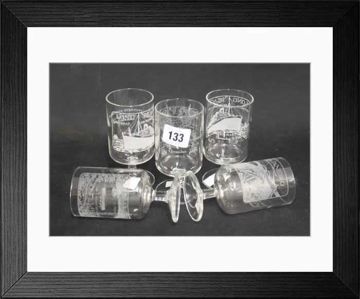 Framed Print : Captain John Treasure Jones Archive - glassware Framed Print : Captain John Treasure Jones Archive - glassware