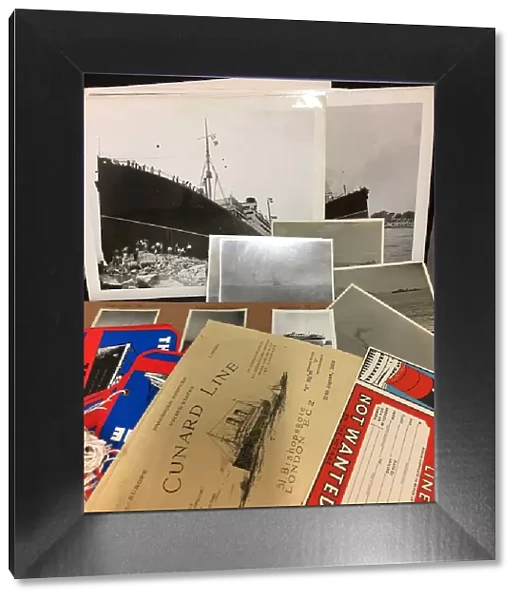 Ocean Liners - collection of items