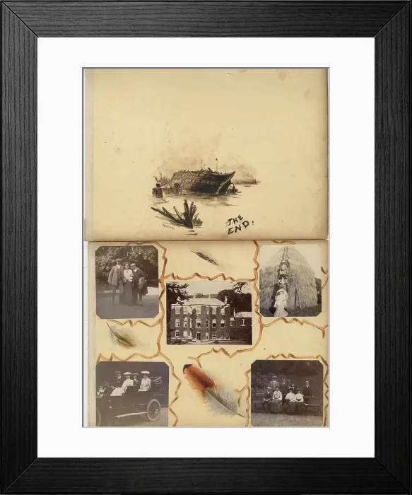 Framed Print : Pirrie Carlisle Archive - illustration and photos Framed Print : Pirrie Carlisle Archive - illustration and photos