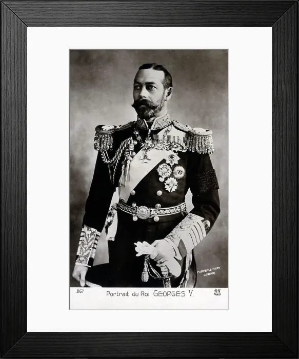 Framed Print : King George V - Ceremonial attire Framed Print : King George V - Ceremonial attire