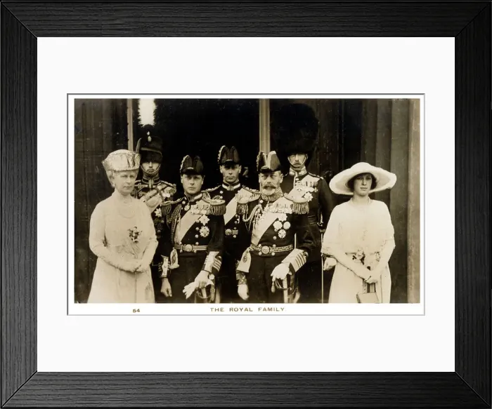 Framed Print : The British Royal Family Framed Print : The British Royal Family