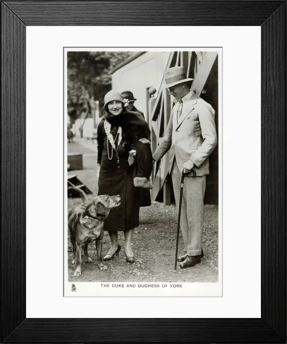 Framed Print : The Duke and Duchess of York Framed Print : The Duke and Duchess of York