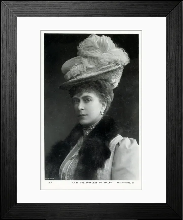 Framed Print : The Princess of Wales (Mary of Teck) Framed Print : The Princess of Wales (Mary of Teck)