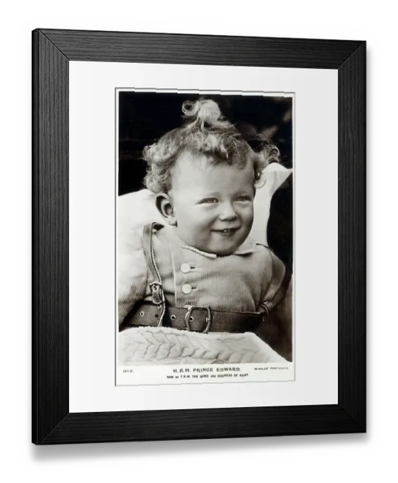 Framed Print : HRH Prince Edward, son of The Duke and Duchess of Kent Framed Print : HRH Prince Edward, son of The Duke and Duchess of Kent