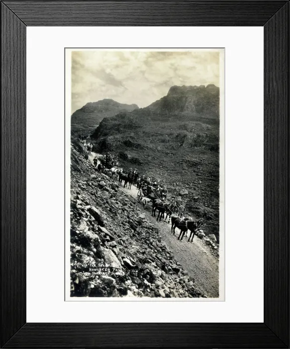 Framed Print : The Steep Bit of Honister Pass, Lake District, Cumbria Framed Print : The Steep Bit of Honister Pass, Lake District, Cumbria