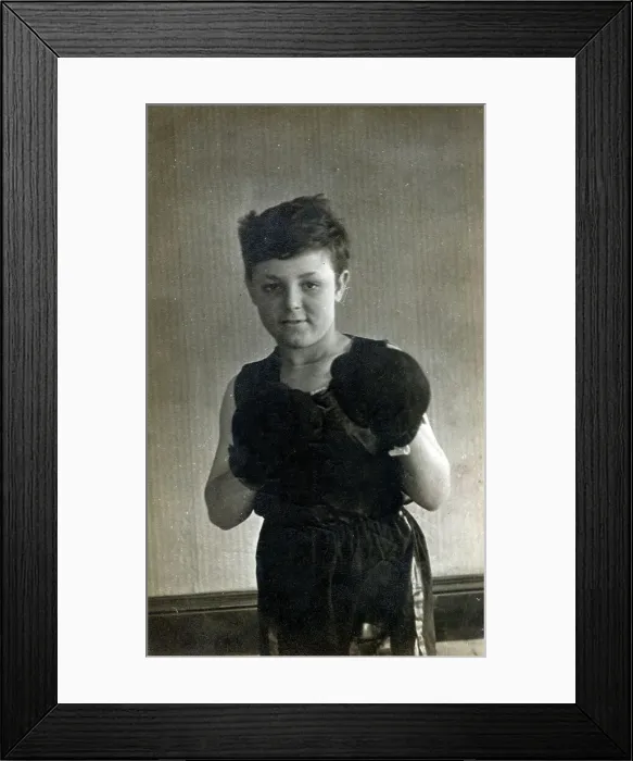 Framed Print : A Young Boxer Framed Print : A Young Boxer