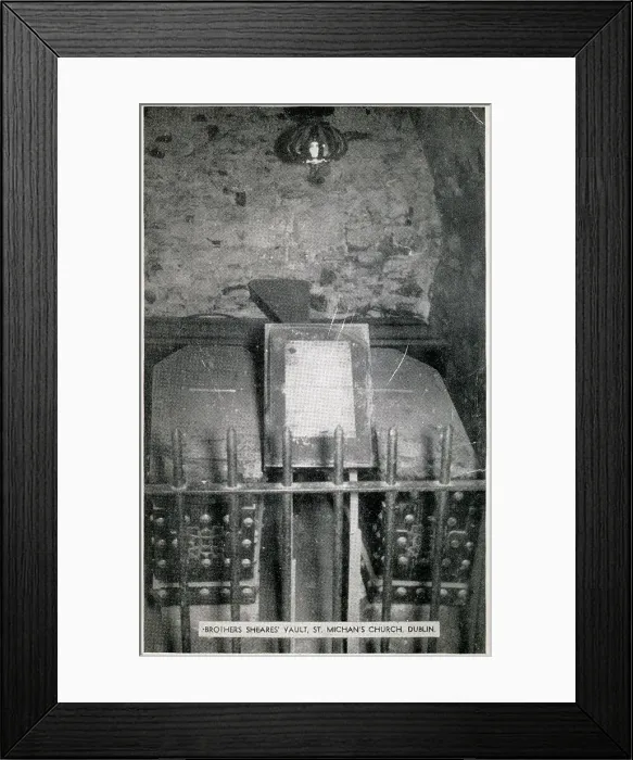 Framed Print : Brother Sheares Vault, St. Michan's Church, Dublin, Ireland Framed Print : Brother Sheares Vault, St. Michan's Church, Dublin, Ireland