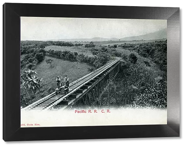 Pacific Railroad Costa Rica - Rio Grande crossing