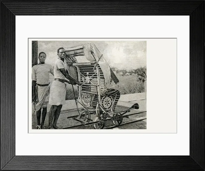 Framed Print : Beira, Mozambique - Private tram-car system Framed Print : Beira, Mozambique - Private tram-car system