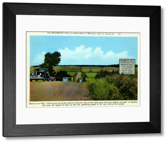 Framed Print : The Magnetic Hill, Moncton, New Brunswick, Canada Framed Print : The Magnetic Hill, Moncton, New Brunswick, Canada