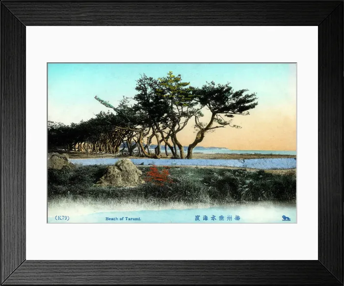 Framed Print : Tarumi Beach, Kobe, Japan Framed Print : Tarumi Beach, Kobe, Japan