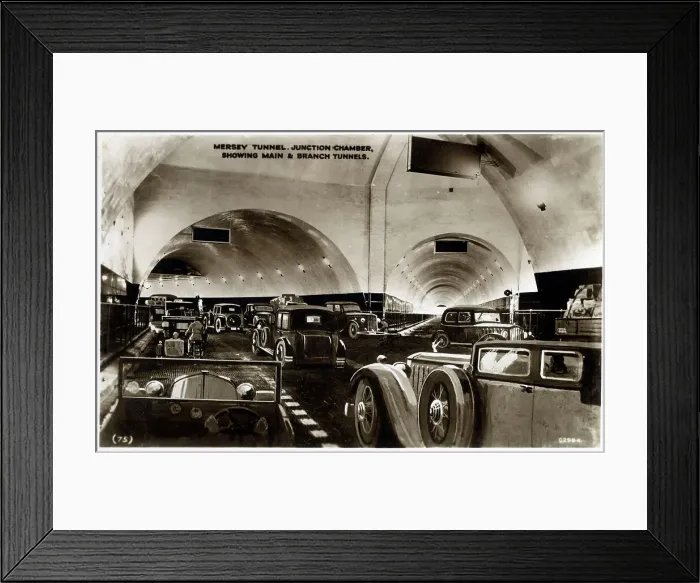 Framed Print : Liverpool, Merseyside - The Queensway Mersey Tunnel Framed Print : Liverpool, Merseyside - The Queensway Mersey Tunnel