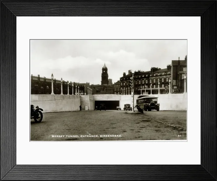 Framed Print : Liverpool, Merseyside - The Queensway Mersey Tunnel Framed Print : Liverpool, Merseyside - The Queensway Mersey Tunnel