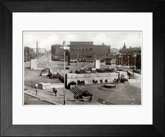 Framed Print : Liverpool, Merseyside - The Queensway Mersey Tunnel Framed Print : Liverpool, Merseyside - The Queensway Mersey Tunnel