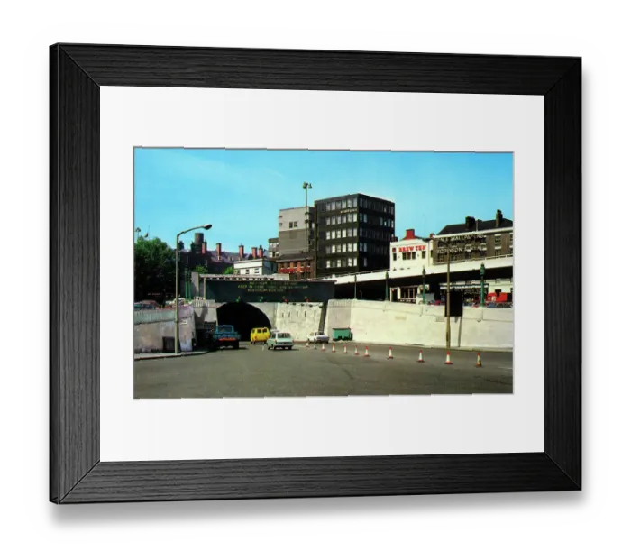 Framed Print : Liverpool, Merseyside - The Queensway Mersey Tunnel Framed Print : Liverpool, Merseyside - The Queensway Mersey Tunnel