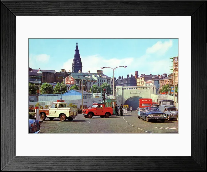 Framed Print : Liverpool, Merseyside - The Queensway Mersey Tunnel Framed Print : Liverpool, Merseyside - The Queensway Mersey Tunnel