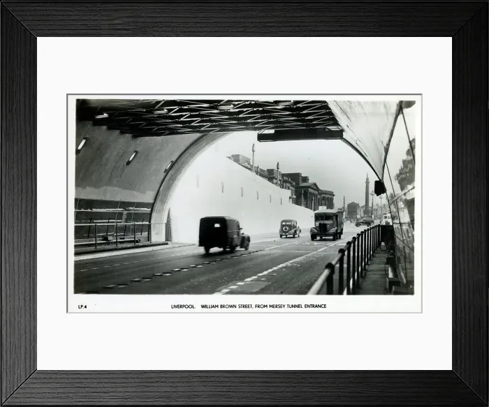 Framed Print : Liverpool, Merseyside - The Queensway Mersey Tunnel Framed Print : Liverpool, Merseyside - The Queensway Mersey Tunnel