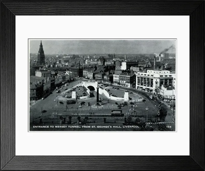 Framed Print : Liverpool, Merseyside - The Queensway Mersey Tunnel Framed Print : Liverpool, Merseyside - The Queensway Mersey Tunnel