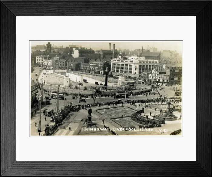 Framed Print : Liverpool, Merseyside - The Queensway Mersey Tunnel opens Framed Print : Liverpool, Merseyside - The Queensway Mersey Tunnel opens
