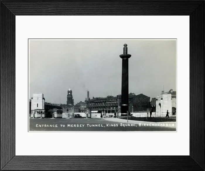 Framed Print : Liverpool, Merseyside - The Queensway Mersey Tunnel Framed Print : Liverpool, Merseyside - The Queensway Mersey Tunnel
