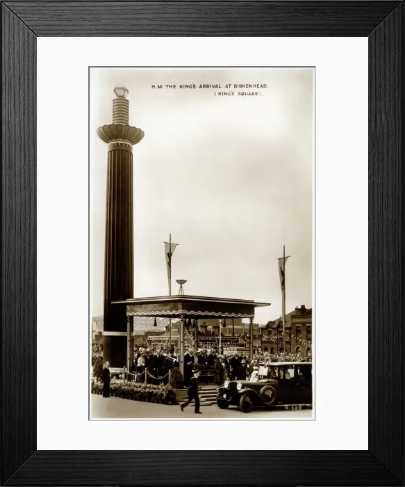 Framed Print : Liverpool, Merseyside - The Queensway Mersey Tunnel Opens Framed Print : Liverpool, Merseyside - The Queensway Mersey Tunnel Opens