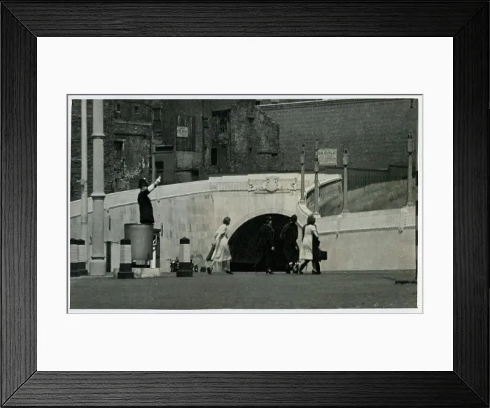 Framed Print : Liverpool, Merseyside - The Queensway Mersey Tunnel Framed Print : Liverpool, Merseyside - The Queensway Mersey Tunnel