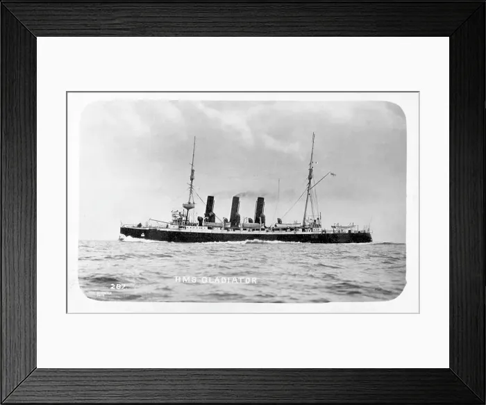 Framed Print : HMS Gladiator Framed Print : HMS Gladiator
