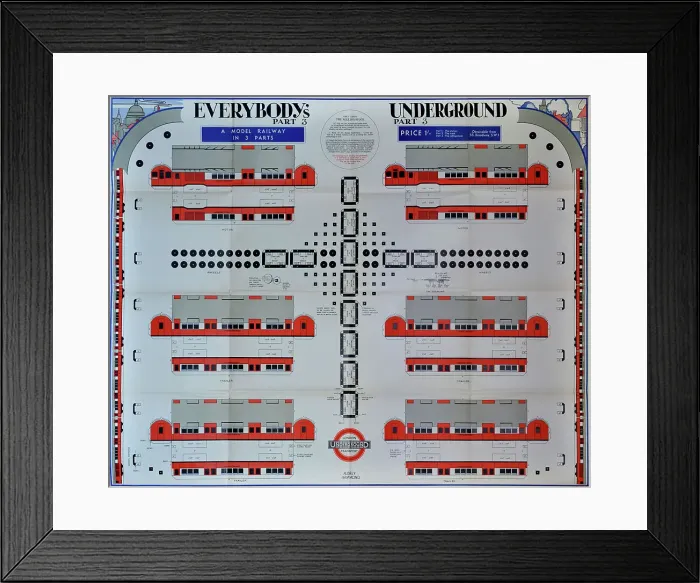 Framed Print : Everybody's Underground Part 1 Framed Print : Everybody's Underground Part 1