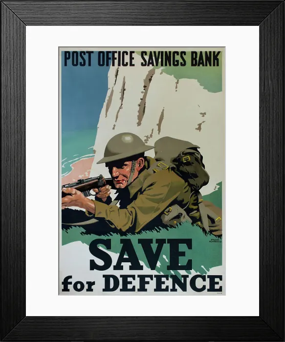 Framed Print : Save for Defence Framed Print : Save for Defence