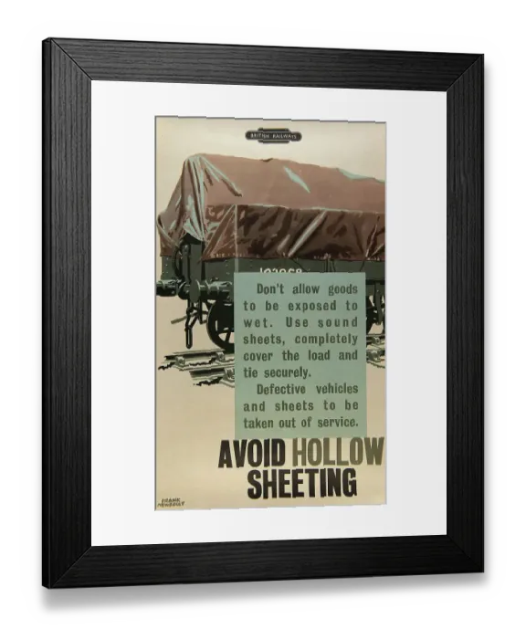 Framed Print : Avoid Hollow Sheeting Framed Print : Avoid Hollow Sheeting