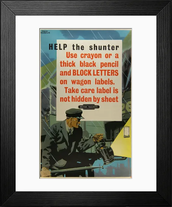 Framed Print : Help the Shunter Framed Print : Help the Shunter