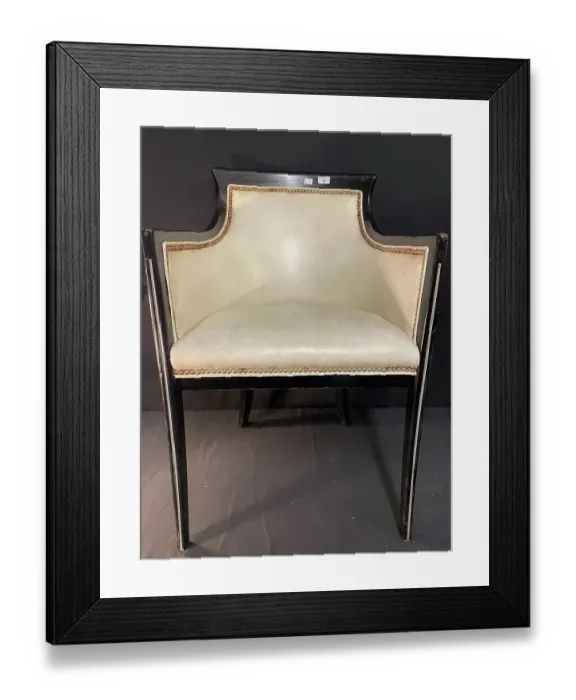 Framed Print : Cunard Line - Queen's Grill restaurant chair Framed Print : Cunard Line - Queen's Grill restaurant chair