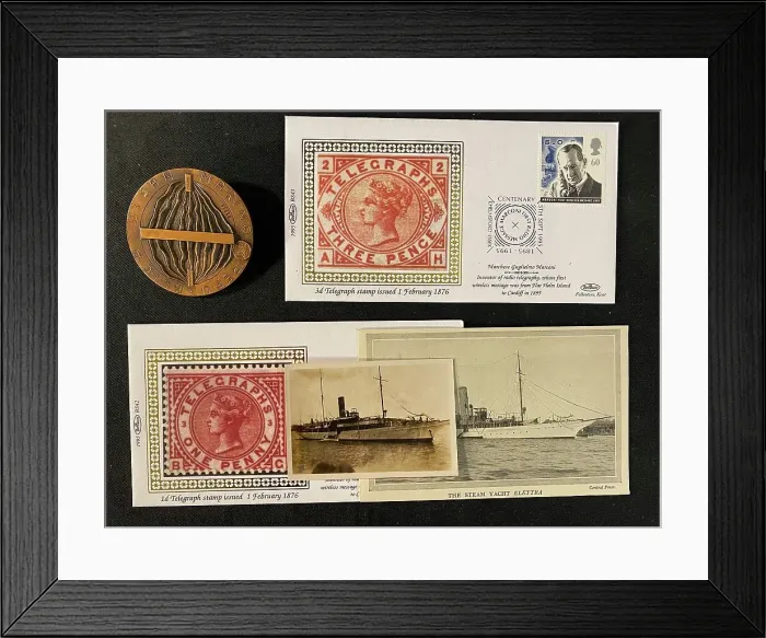 Framed Print : Ocean Liners - Marconi collectables Framed Print : Ocean Liners - Marconi collectables