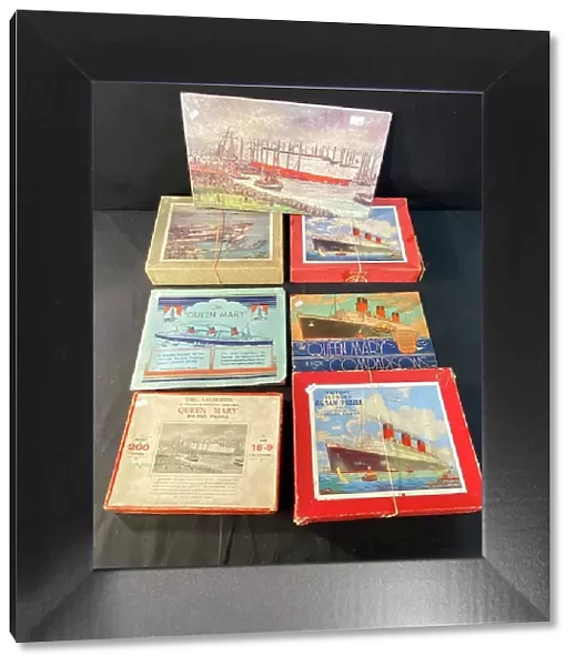 Ocean Liners - selection of jigsaw puzzles and books