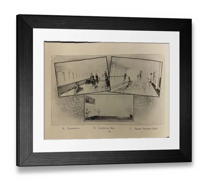 Framed Print : White Star Line, Olympic and Titanic, three illustrations Framed Print : White Star Line, Olympic and Titanic, three illustrations