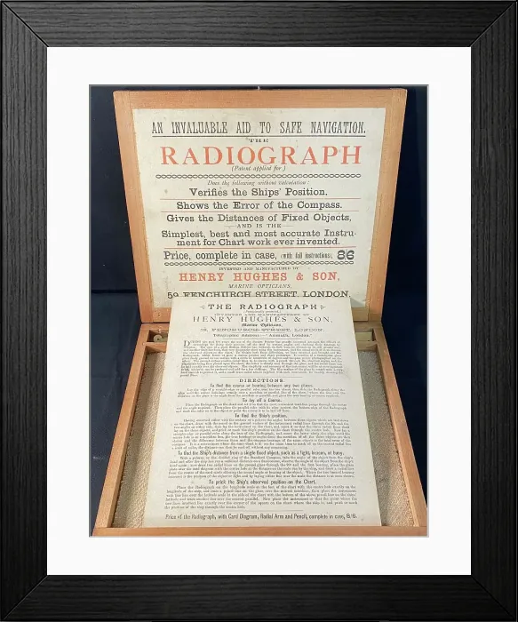 Framed Print : Radiograph used by Titanic officer Harold Godfrey Lowe Framed Print : Radiograph used by Titanic officer Harold Godfrey Lowe