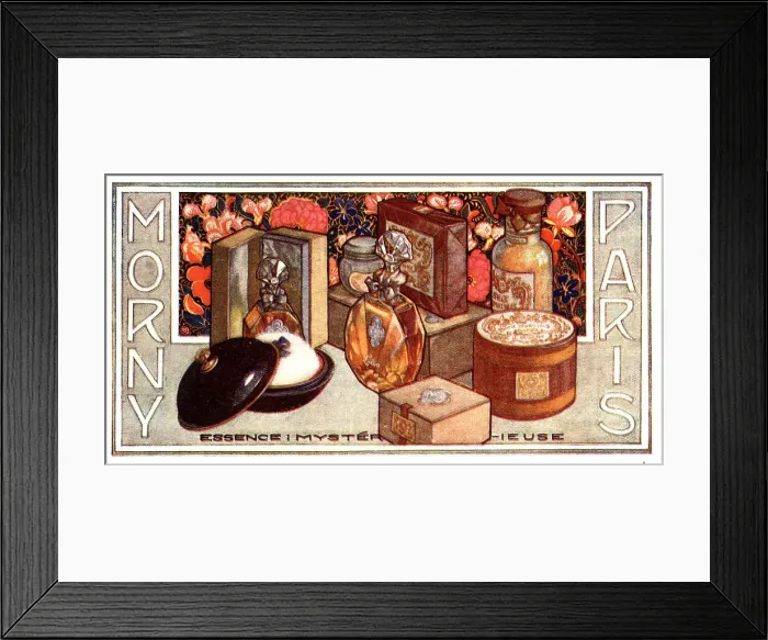 Framed Print : Morny Freres Mysterieuse Advertisement Framed Print : Morny Freres Mysterieuse Advertisement