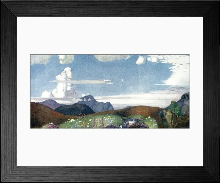 Framed Print : Hills Of The Land And Sky Framed Print : Hills Of The Land And Sky