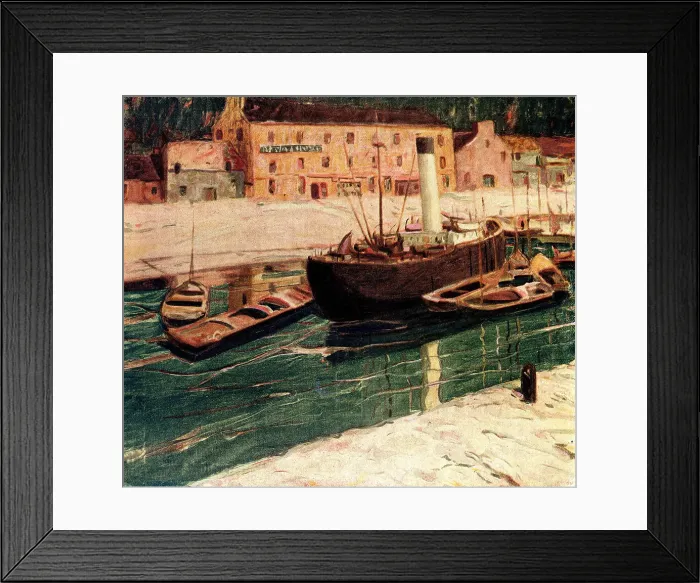 Framed Print : The Basin, Brittany Framed Print : The Basin, Brittany