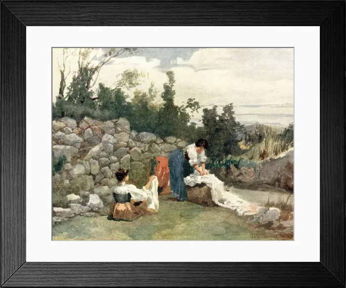Framed Print : Washing Day Framed Print : Washing Day