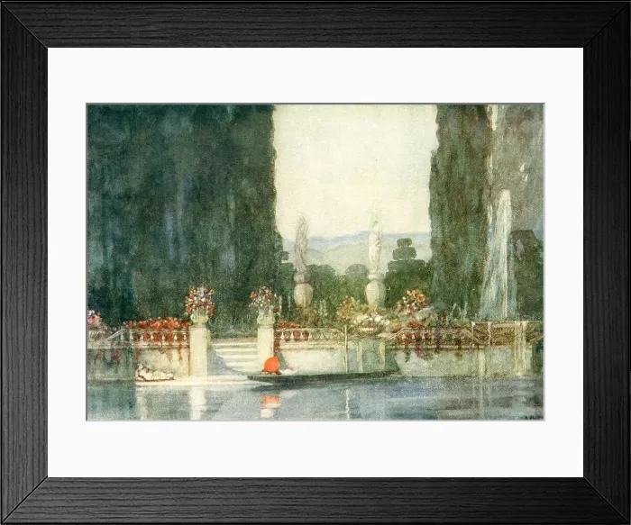 Framed Print : The Terrace Framed Print : The Terrace