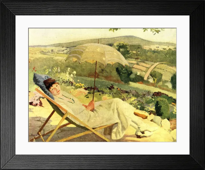 Framed Print : The Deck Chair Framed Print : The Deck Chair