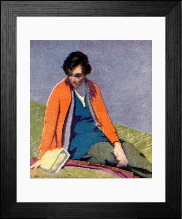 Framed Print : Girl With Red Coat Framed Print : Girl With Red Coat