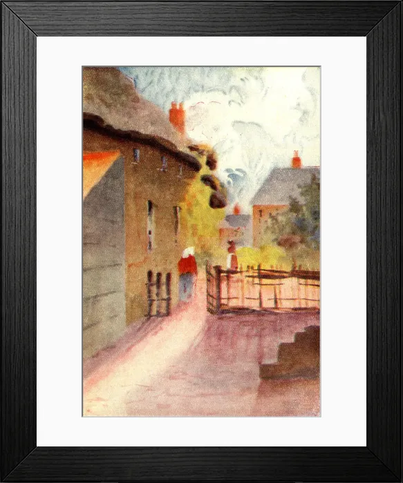 Framed Print : Thatched Cottage Bemerton Framed Print : Thatched Cottage Bemerton