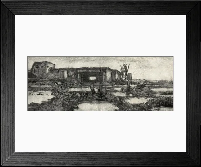 Framed Print : Concrete German Gun Emplacement Framed Print : Concrete German Gun Emplacement