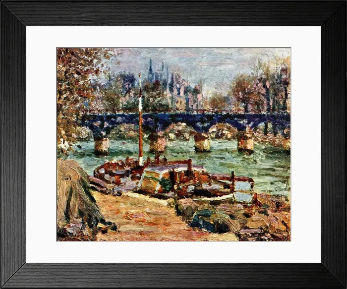 Framed Print : Pont Des Arts, Paris Framed Print : Pont Des Arts, Paris