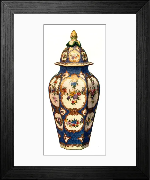 Framed Print : Bristol Vase Framed Print : Bristol Vase